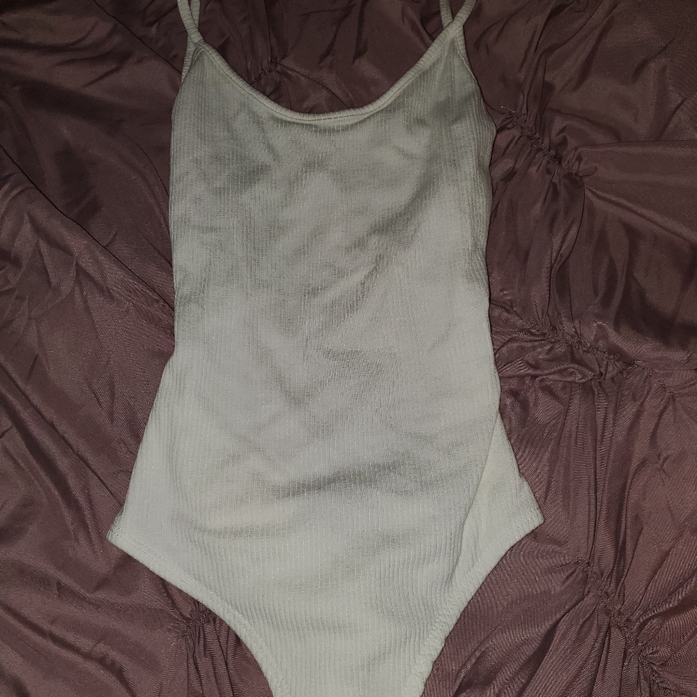 White tank bodysuit